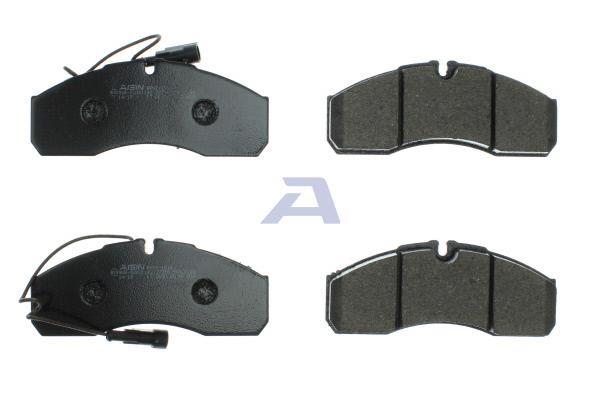 Jeu de 4 plaquettes de frein AISIN ref. BPNI-1016